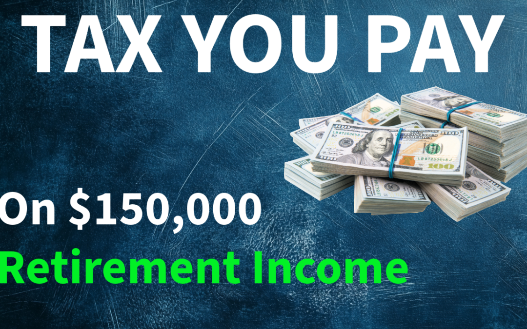 How Much Federal Tax Will You Pay on $150k of Retirement Income