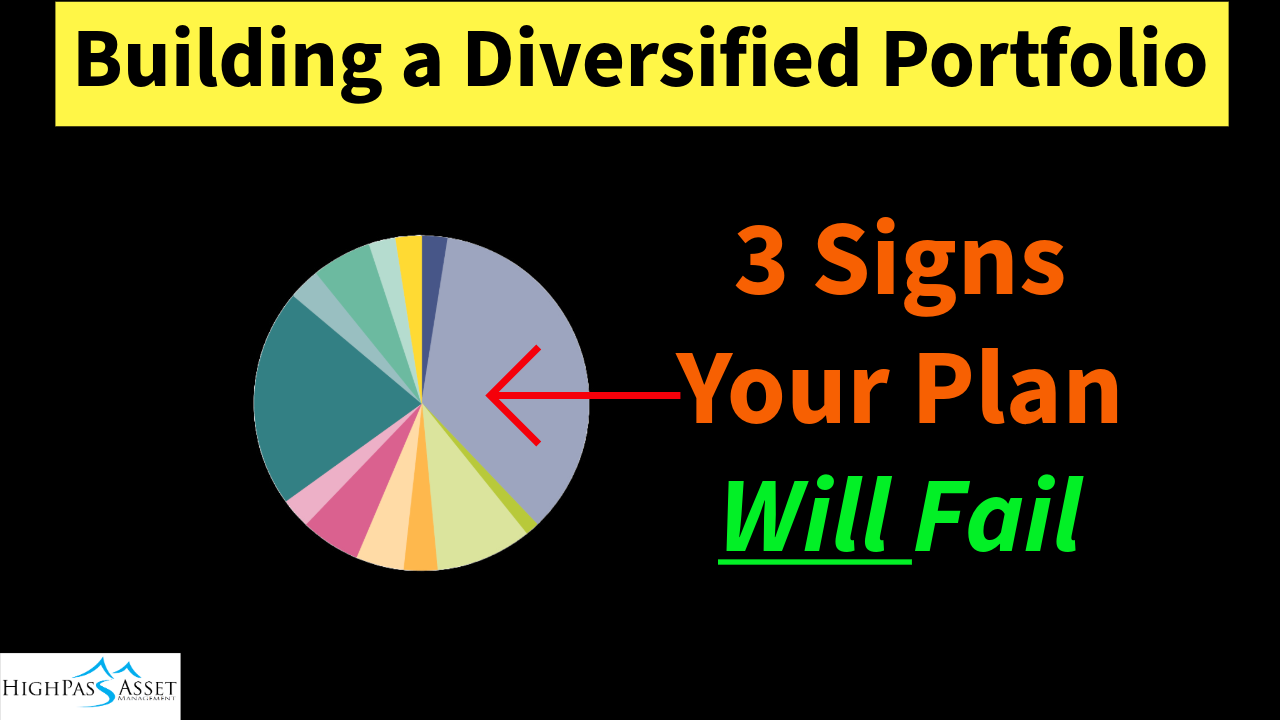 Building a Diversified Portfolio – Three Signs Your Plan Will Fail