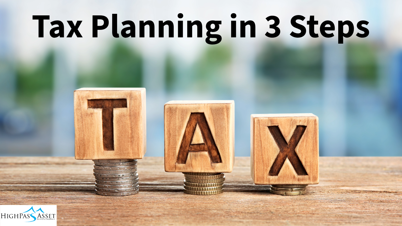 Tax Planning for Investors and Business Owners -Three Simple Steps